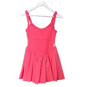 Free People Vibrant Pink Swing Dress